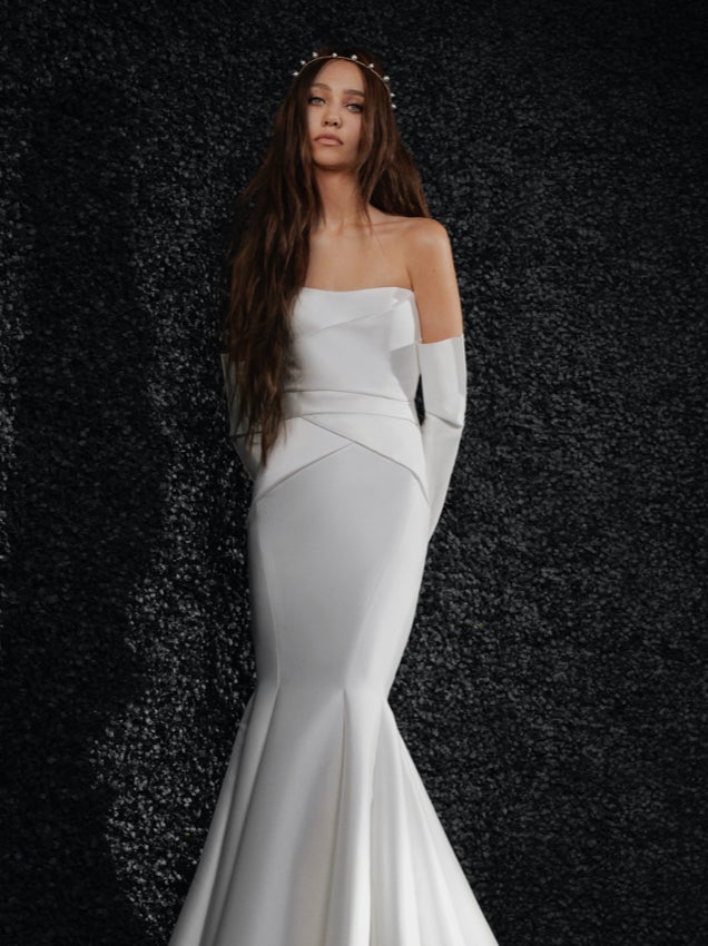 vera wang wedding dress with sleeves