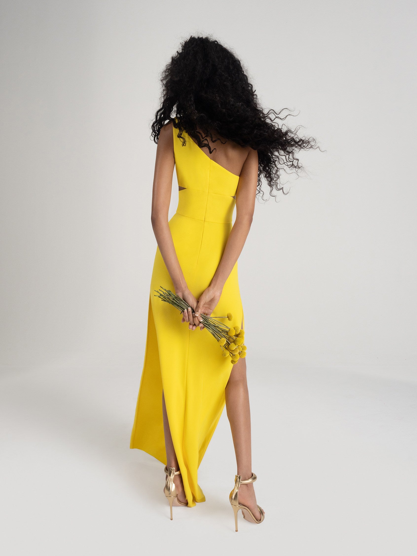 パーティードレス Bess Off-The-Shoulder Asymmetrical Dress 10260-skyb-front!cropl!bgcd!