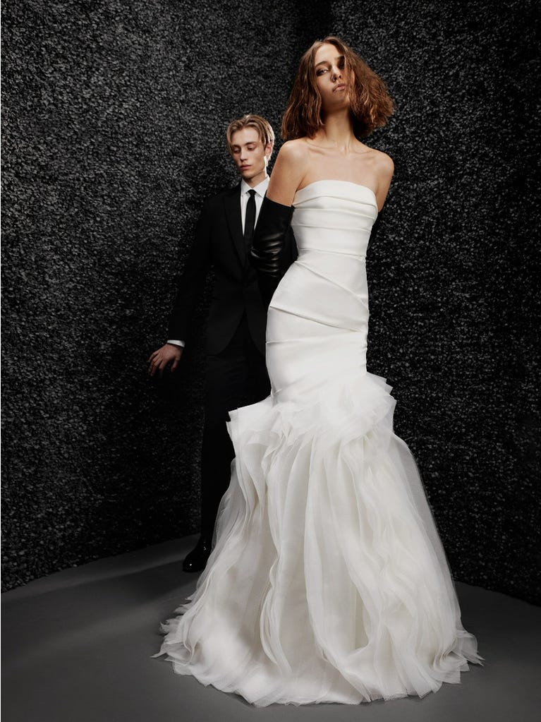 GIZELE | Strapless fit & flare wedding dress | Vera Wang Bride