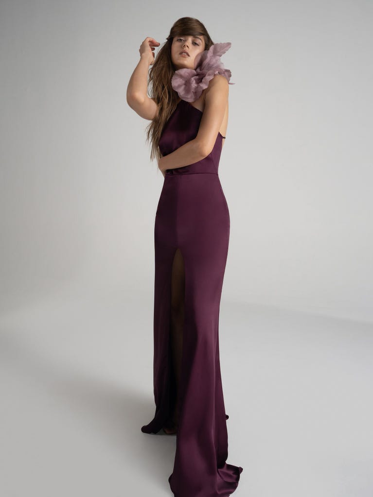 OCEANE Abito sirena scollo all'americana Vera Wang Bridesmaids