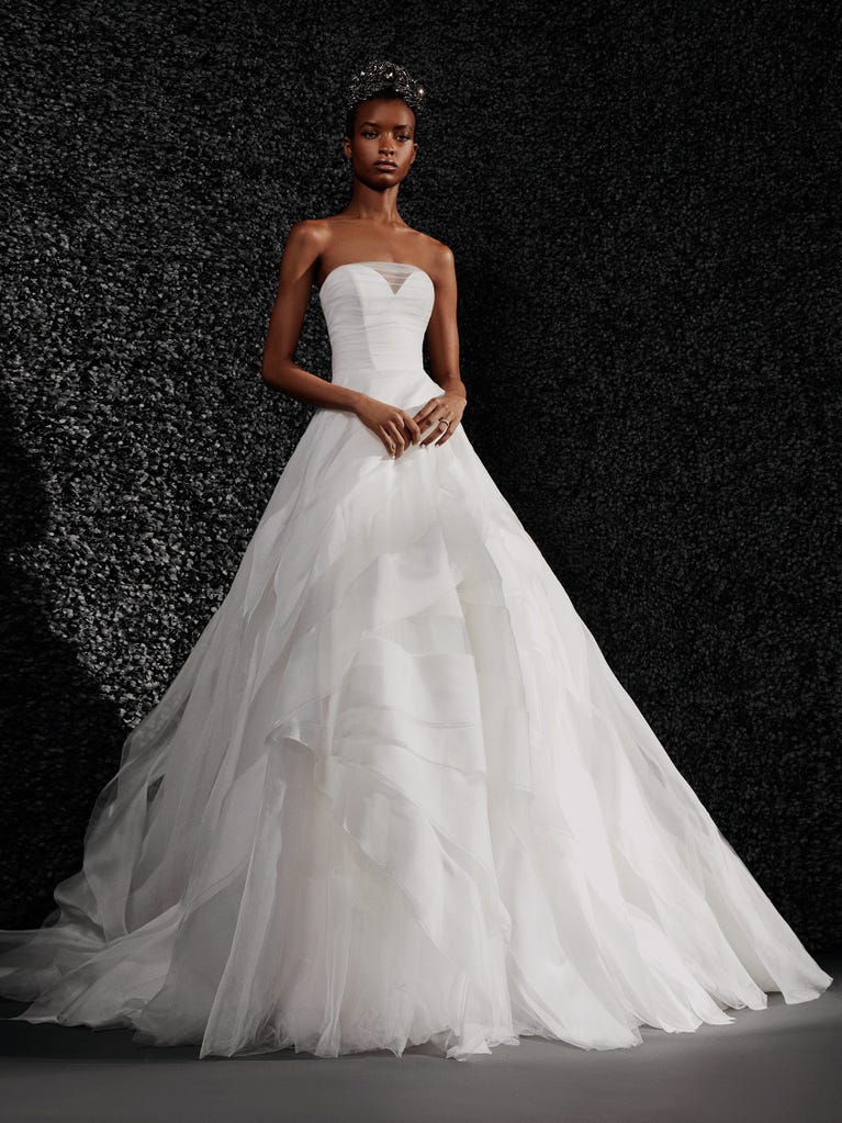 YVETTE, Strapless princess wedding dress